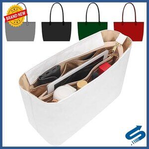 Handbag Organizer Insert for Tote Bags, Lightweight Purse Shaper, Multiple